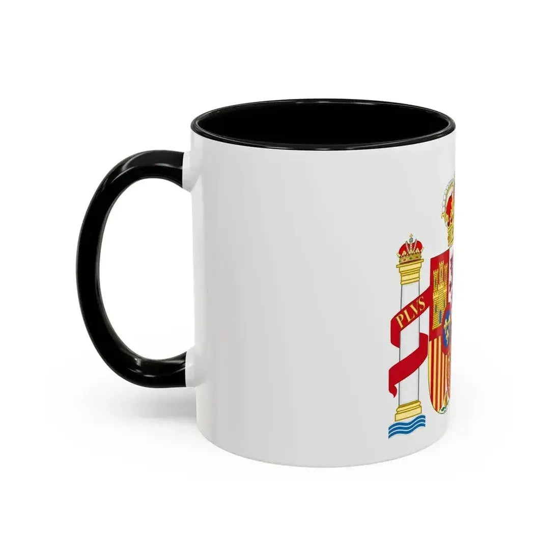Coat of Arms of Spanish Judiciary Badges (Magistrates, Judges and Attorneys) - Accent Coffee Mug - Go Mug Yourself