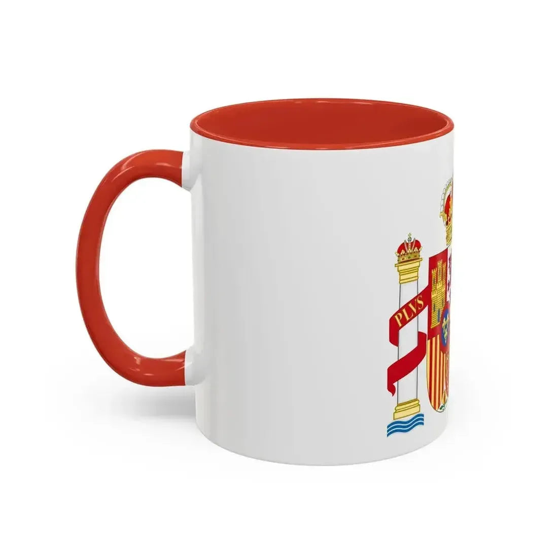 Coat of Arms of Spanish Judiciary Badges (Magistrates, Judges and Attorneys) - Accent Coffee Mug - Go Mug Yourself