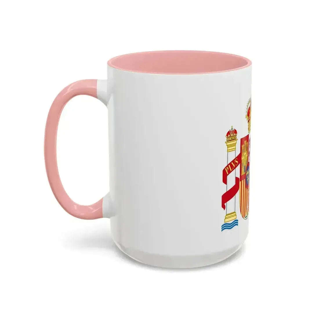 Coat of Arms of Spanish Judiciary Badges (Magistrates, Judges and Attorneys) - Accent Coffee Mug - Go Mug Yourself