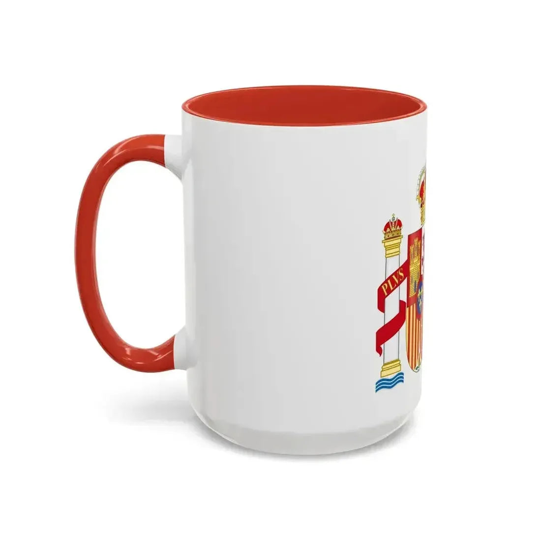 Coat of Arms of Spanish Judiciary Badges (Magistrates, Judges and Attorneys) - Accent Coffee Mug - Go Mug Yourself