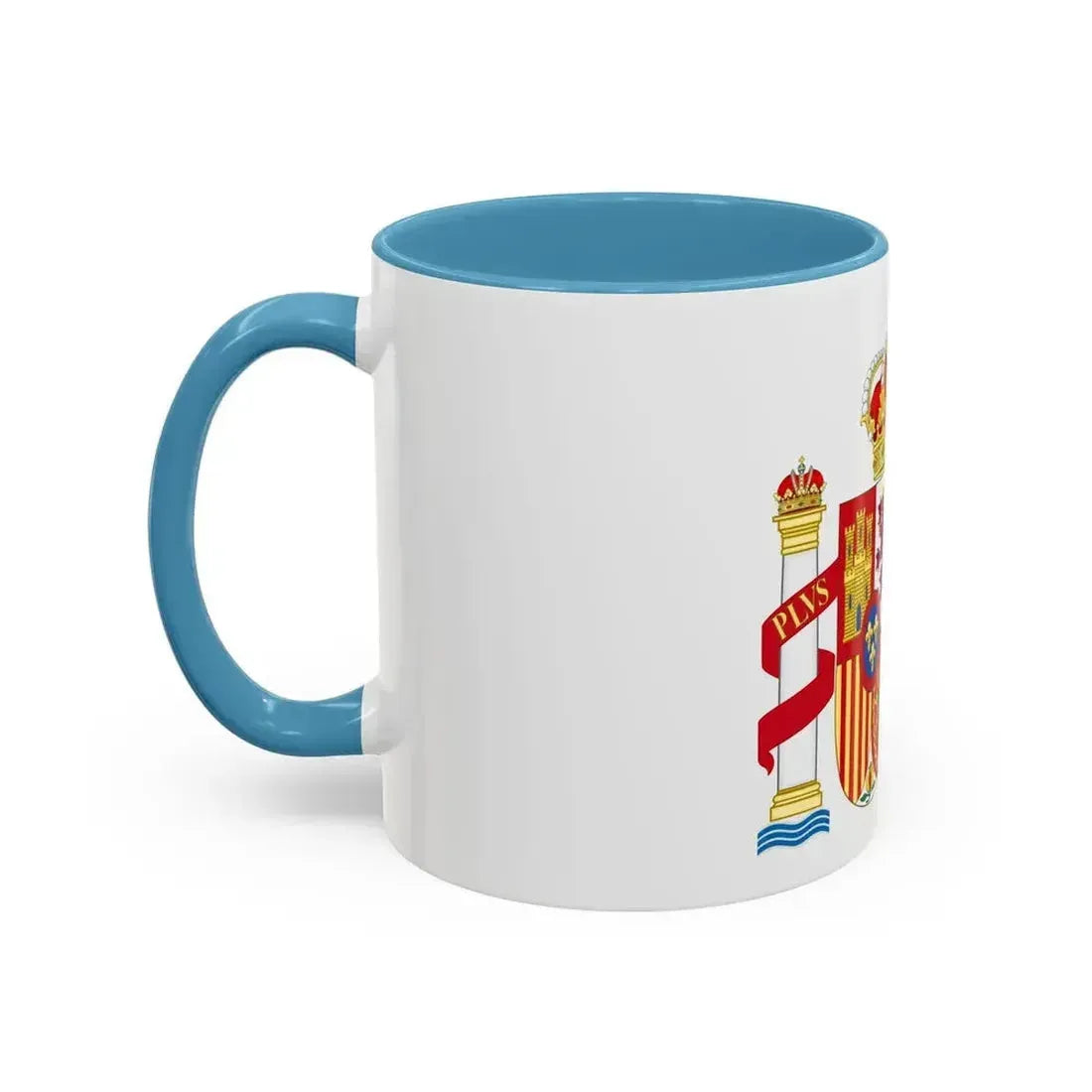 Coat of Arms of Spanish Judiciary Badges (Magistrates, Judges and Attorneys) - Accent Coffee Mug - Go Mug Yourself
