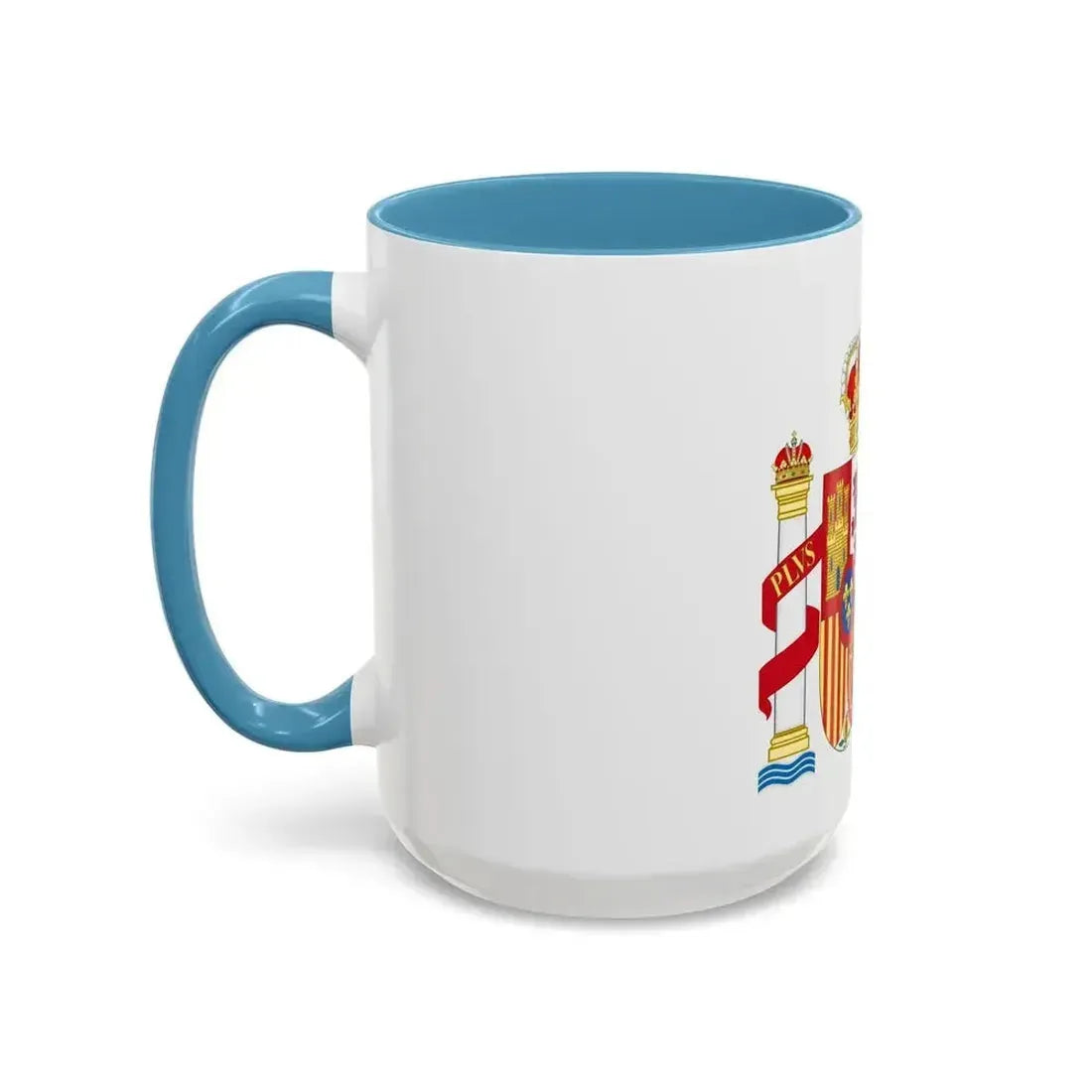 Coat of Arms of Spanish Judiciary Badges (Magistrates, Judges and Attorneys) - Accent Coffee Mug - Go Mug Yourself