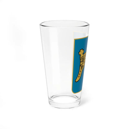 Coat of arms of Split-Dalmatia County (Croatia) (Coat of Arms) Pint Glass 16oz - Go Mug Yourself