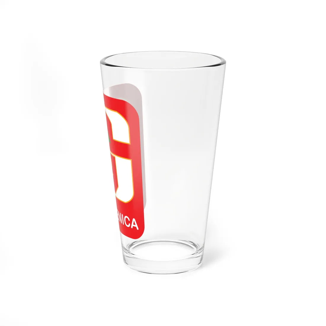 Coat of arms of Srebrenica (Bosnia and Herzegovina) (Coat of Arms) Pint Glass 16oz - Go Mug Yourself