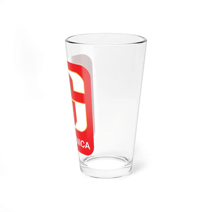 Coat of arms of Srebrenica (Bosnia and Herzegovina) (Coat of Arms) Pint Glass 16oz - Go Mug Yourself