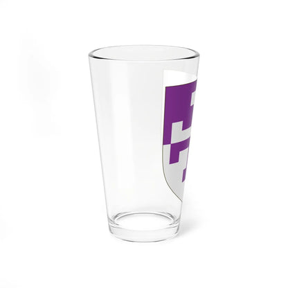 Coat Of Arms of St Cross College Oxford (England) (Coat of Arms) Pint Glass 16oz - Go Mug Yourself