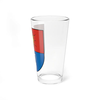 Coat of Arms of Starý Smokovec (Slovakia) (Coat of Arms) Pint Glass 16oz - Go Mug Yourself