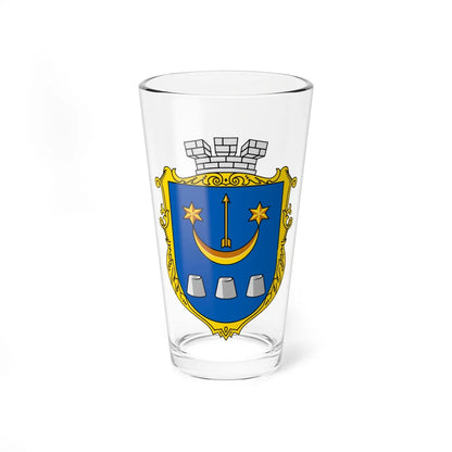 Coat of Arms of Stara Sil (Ukraine) (Coat of Arms) Pint Glass 16oz 16oz - Go Mug Yourself