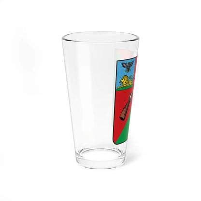 Coat of Arms of Stary Oskol (Russia) (Coat of Arms) Pint Glass 16oz - Go Mug Yourself