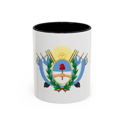 Coat of Arms of State of Buenos Ayres - Accent Coffee Mug 11oz Black - Go Mug Yourself