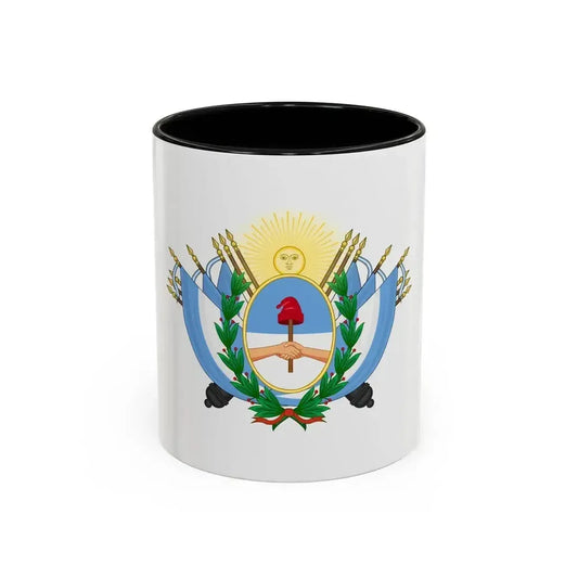 Coat of Arms of State of Buenos Ayres - Accent Coffee Mug 11oz Black - Go Mug Yourself