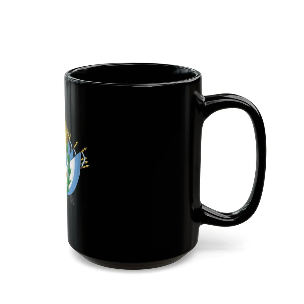 Coat of Arms of State of Buenos Ayres - Black Coffee Mug-Go Mug Yourself