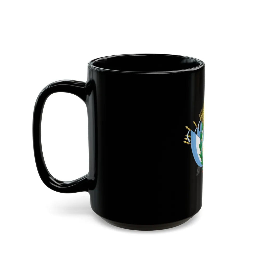 Coat of Arms of State of Buenos Ayres - Black Coffee Mug-Go Mug Yourself