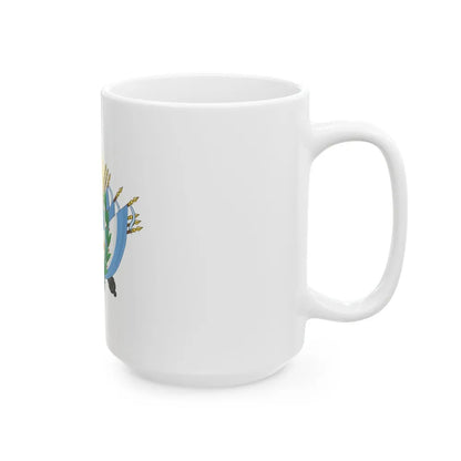 Coat of Arms of State of Buenos Ayres - White Coffee Mug-Go Mug Yourself