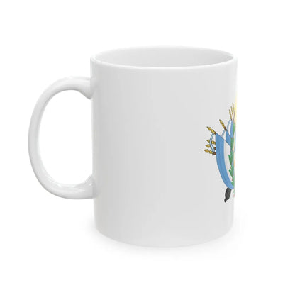 Coat of Arms of State of Buenos Ayres - White Coffee Mug-Go Mug Yourself