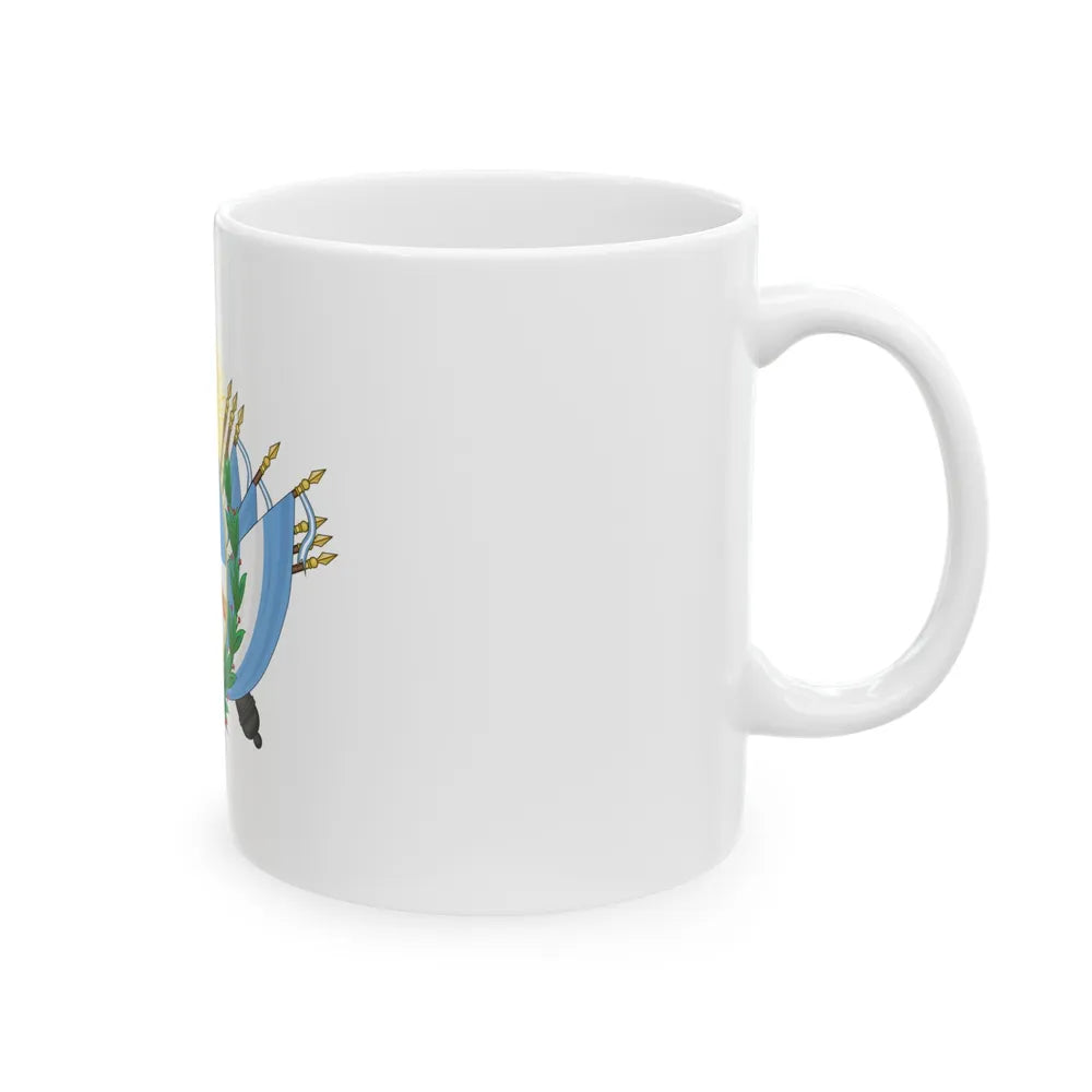 Coat of Arms of State of Buenos Ayres - White Coffee Mug-Go Mug Yourself