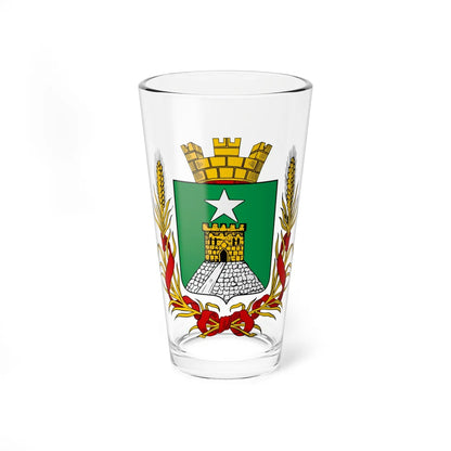 Coat of arms of Stavropol 1878 (Russia) (Coat of Arms) Pint Glass 16oz 16oz - Go Mug Yourself