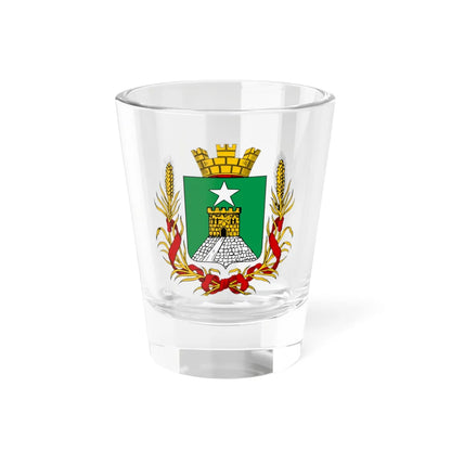 Coat of arms of Stavropol 1878 (Russia) (Coat of Arms) Shot Glass 1.5oz 1.5oz - Go Mug Yourself