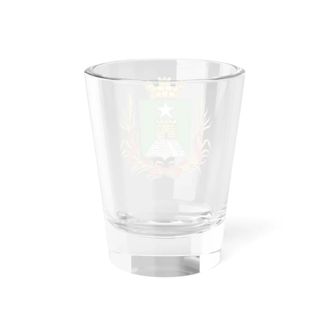 Coat of arms of Stavropol 1878 (Russia) (Coat of Arms) Shot Glass 1.5oz - Go Mug Yourself
