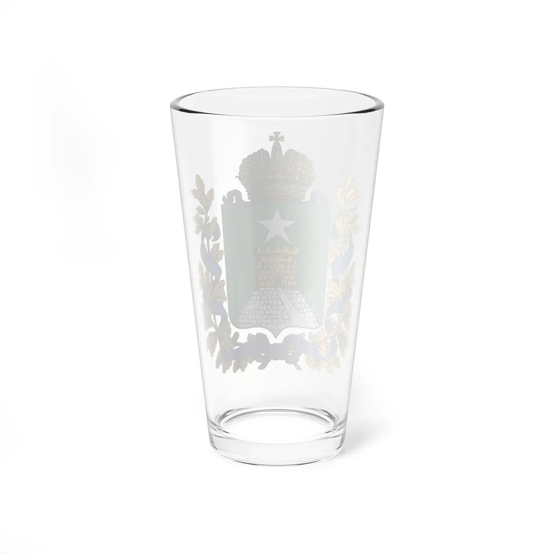 Coat of arms of Stavropol Governorate 1878 (Russia) (Coat of Arms) Pint Glass 16oz - Go Mug Yourself