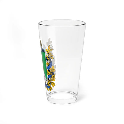 Coat of arms of Stavropol Governorate 1878 (Russia) (Coat of Arms) Pint Glass 16oz - Go Mug Yourself