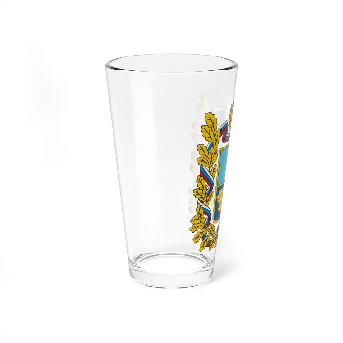 Coat of arms of Stavropol Krai (Russia) (Coat of Arms) Pint Glass 16oz - Go Mug Yourself