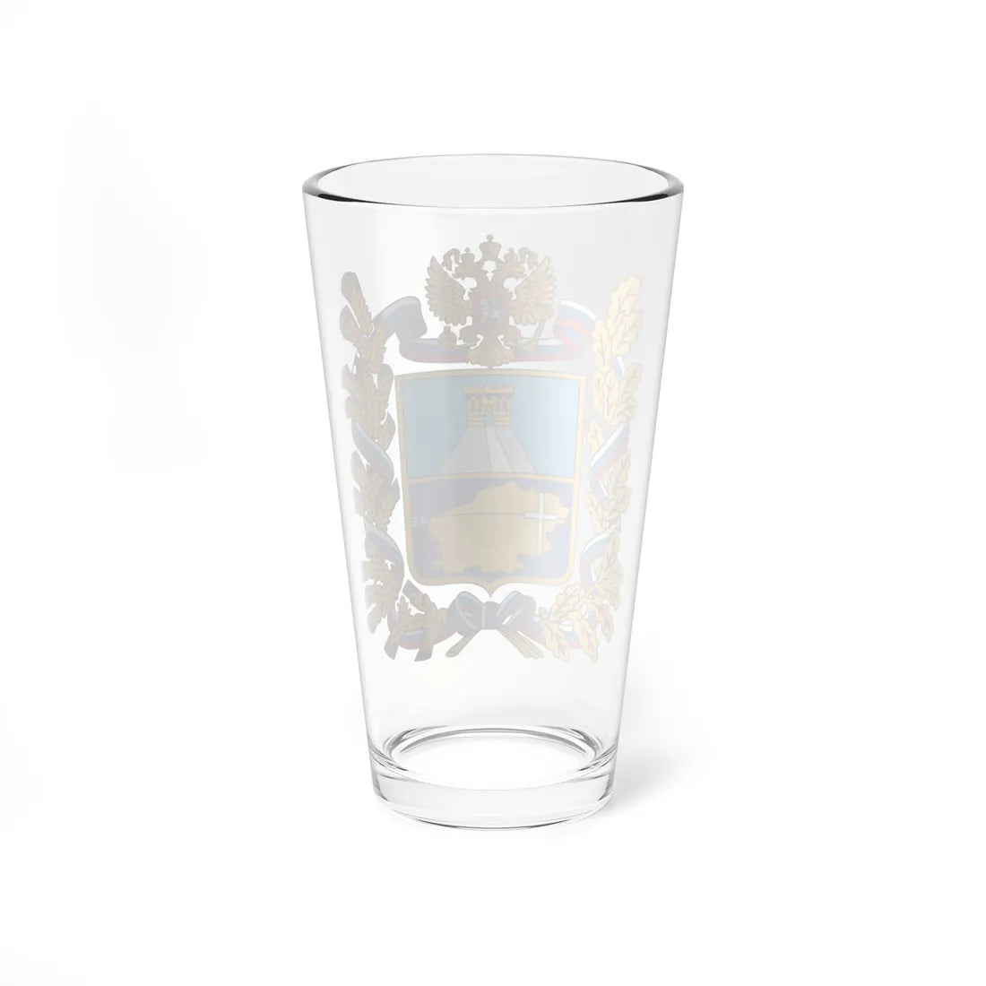 Coat of arms of Stavropol Krai (Russia) (Coat of Arms) Pint Glass 16oz - Go Mug Yourself