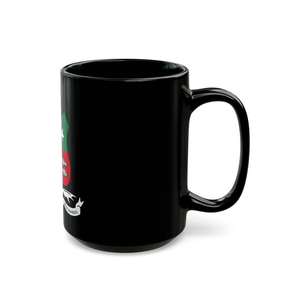 Coat of arms of Stellaland - Black Coffee Mug-Go Mug Yourself