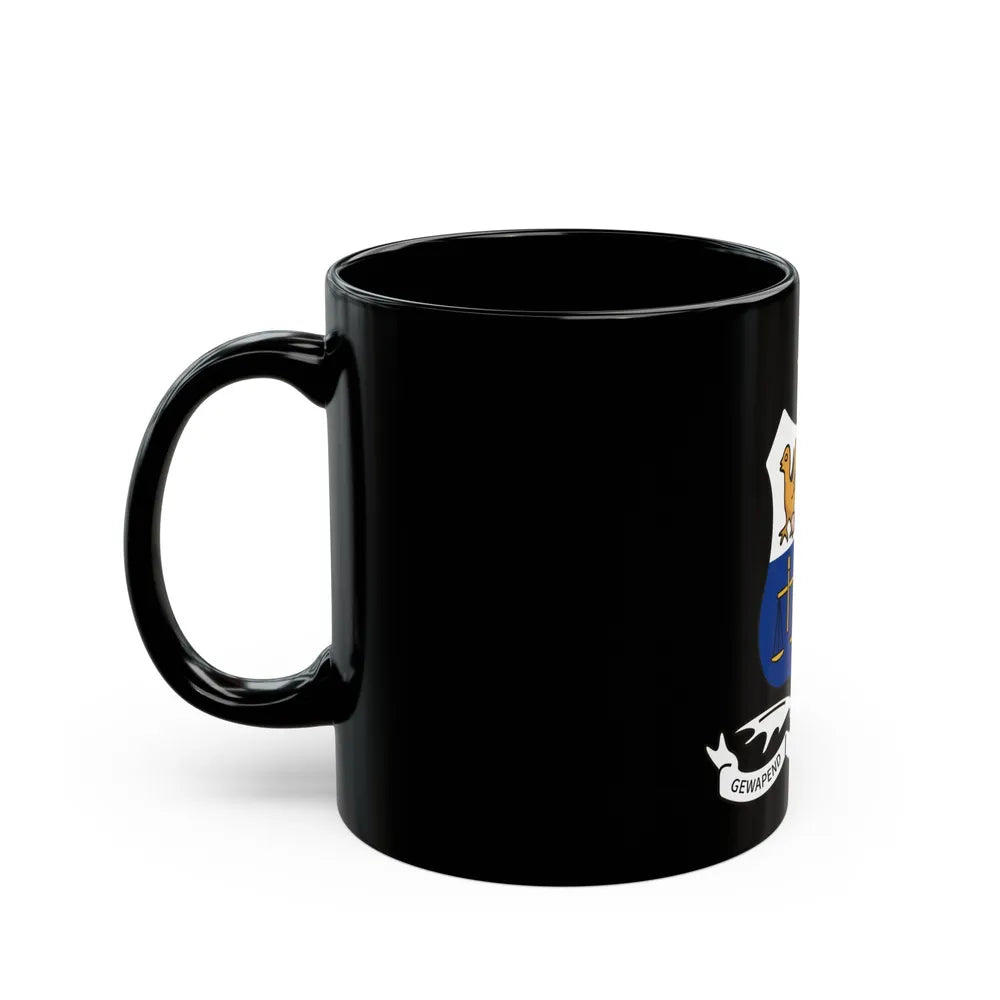 Coat of arms of Stellaland - Black Coffee Mug-Go Mug Yourself