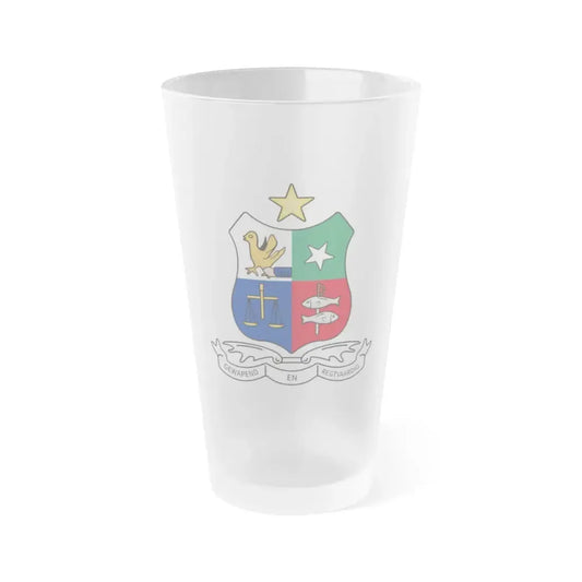 Coat of arms of Stellaland - Frosted Pint Glass 16oz Default Title - Go Mug Yourself