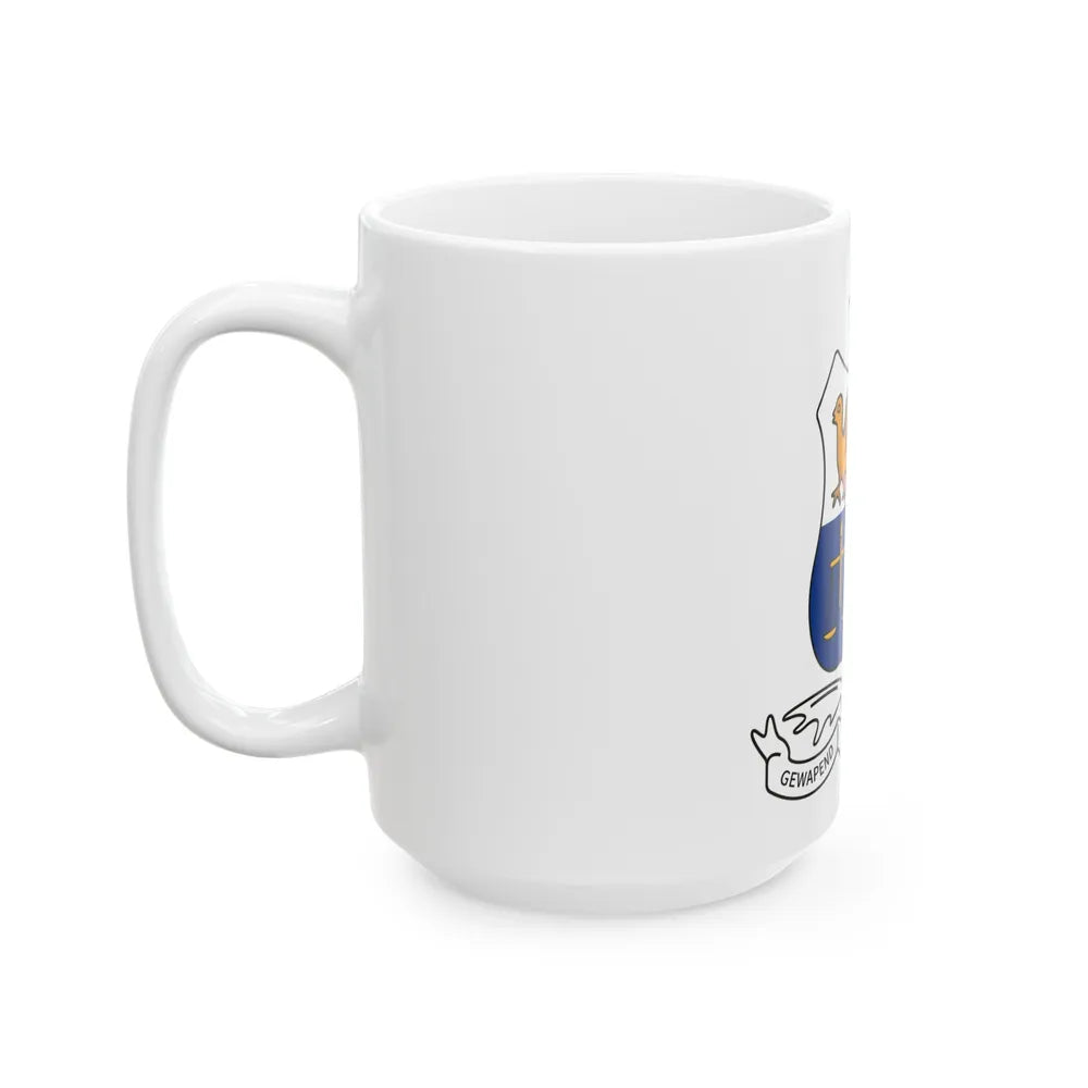 Coat of arms of Stellaland - White Coffee Mug-Go Mug Yourself