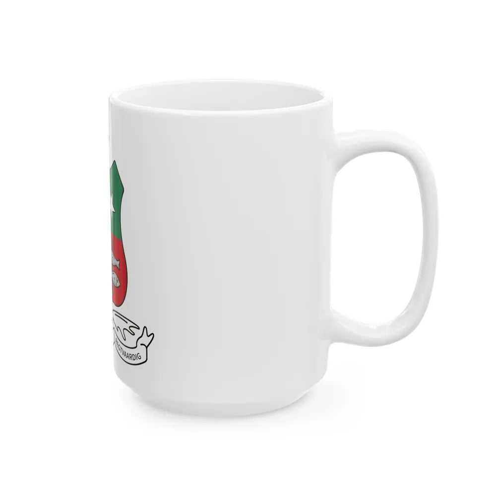 Coat of arms of Stellaland - White Coffee Mug-Go Mug Yourself