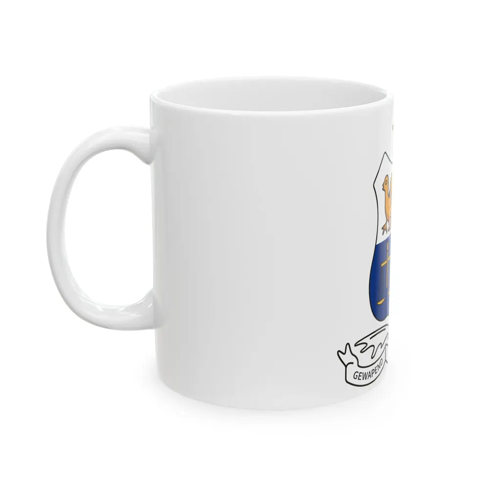 Coat of arms of Stellaland - White Coffee Mug-Go Mug Yourself