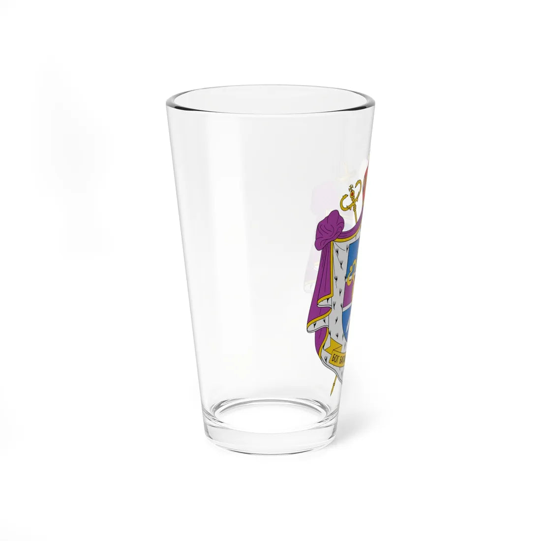 Coat of arms of Stepan Sus (Ukraine) (Coat of Arms) Pint Glass 16oz - Go Mug Yourself