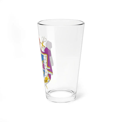 Coat of arms of Stepan Sus (Ukraine) (Coat of Arms) Pint Glass 16oz - Go Mug Yourself