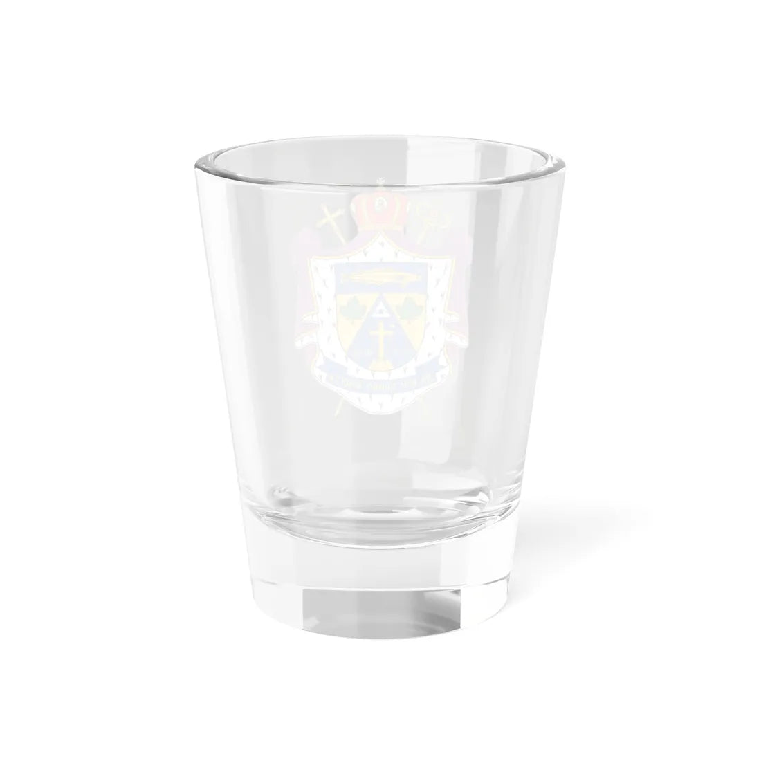 Coat of arms of Stephan Meniok (Ukraine) (Coat of Arms) Shot Glass 1.5oz - Go Mug Yourself