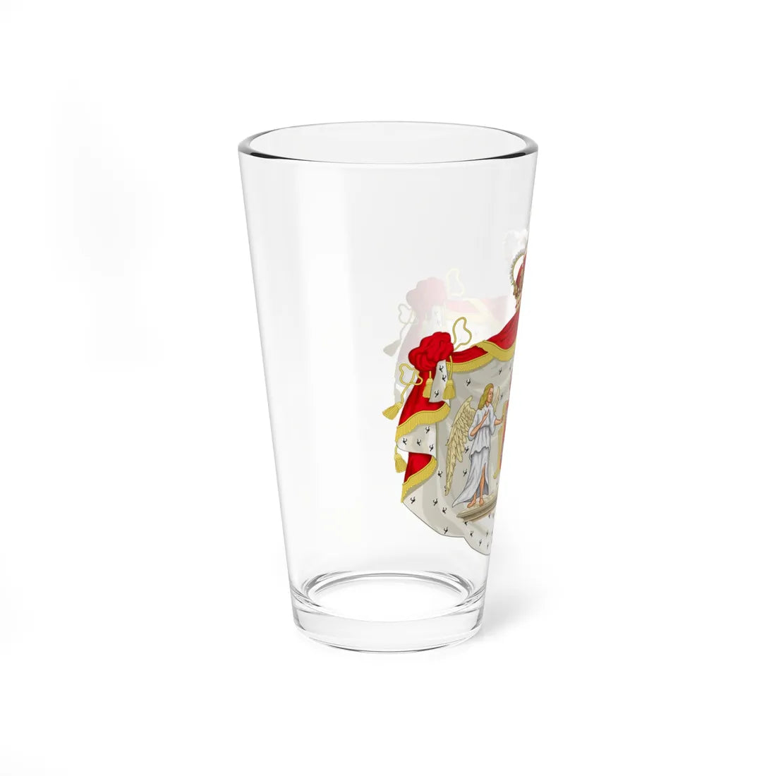 Coat of Arms of Stephen Bathory as king of Poland (Lithuania) (Coat of Arms) Pint Glass 16oz - Go Mug Yourself