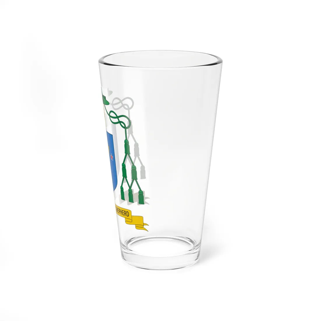 Coat of arms of Stephen Lowe (New Zealand) (Coat of Arms) Pint Glass 16oz - Go Mug Yourself
