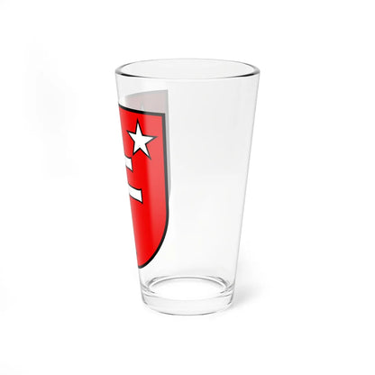 Coat of arms of Stetten AG (Switzerland) (Coat of Arms) Pint Glass 16oz - Go Mug Yourself