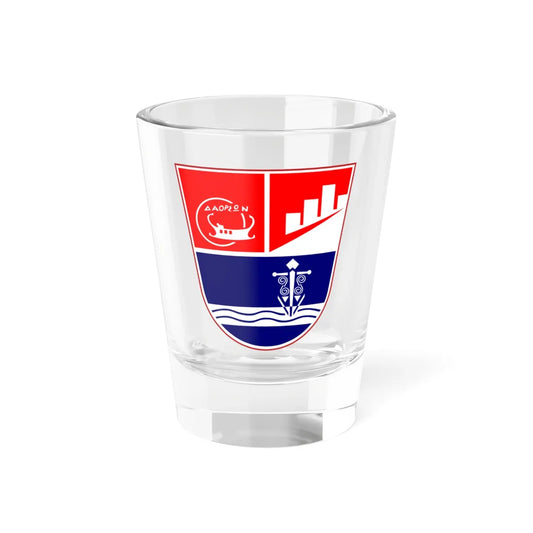Coat of Arms of Stolac (Bosnia and Herzegovina) (Coat of Arms) Shot Glass 1.5oz 1.5oz - Go Mug Yourself
