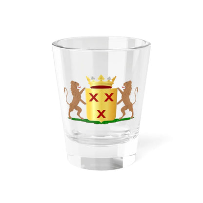 Coat of arms of Strijen (Netherlands) (Coat of Arms) Shot Glass 1.5oz 1.5oz - Go Mug Yourself