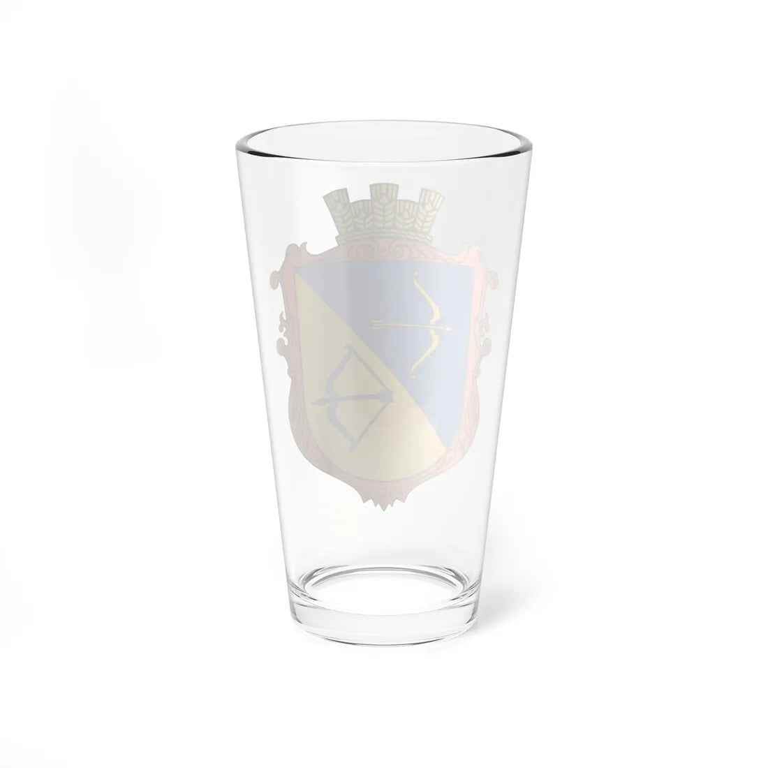 Coat of Arms of Strilbychi (Ukraine) (Coat of Arms) Pint Glass 16oz - Go Mug Yourself