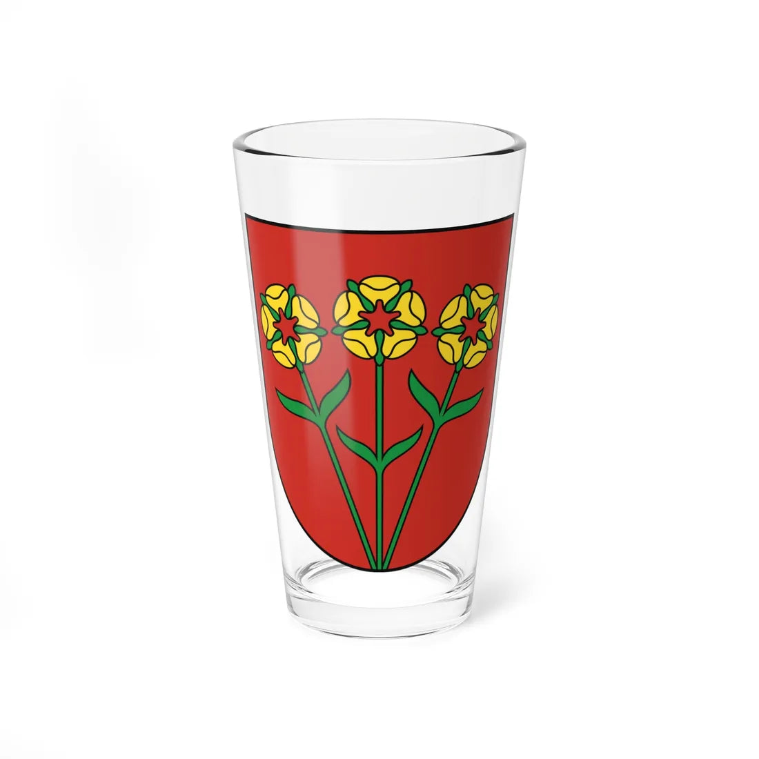 Coat of Arms of Stropkov (Slovakia) (Coat of Arms) Pint Glass 16oz 16oz - Go Mug Yourself