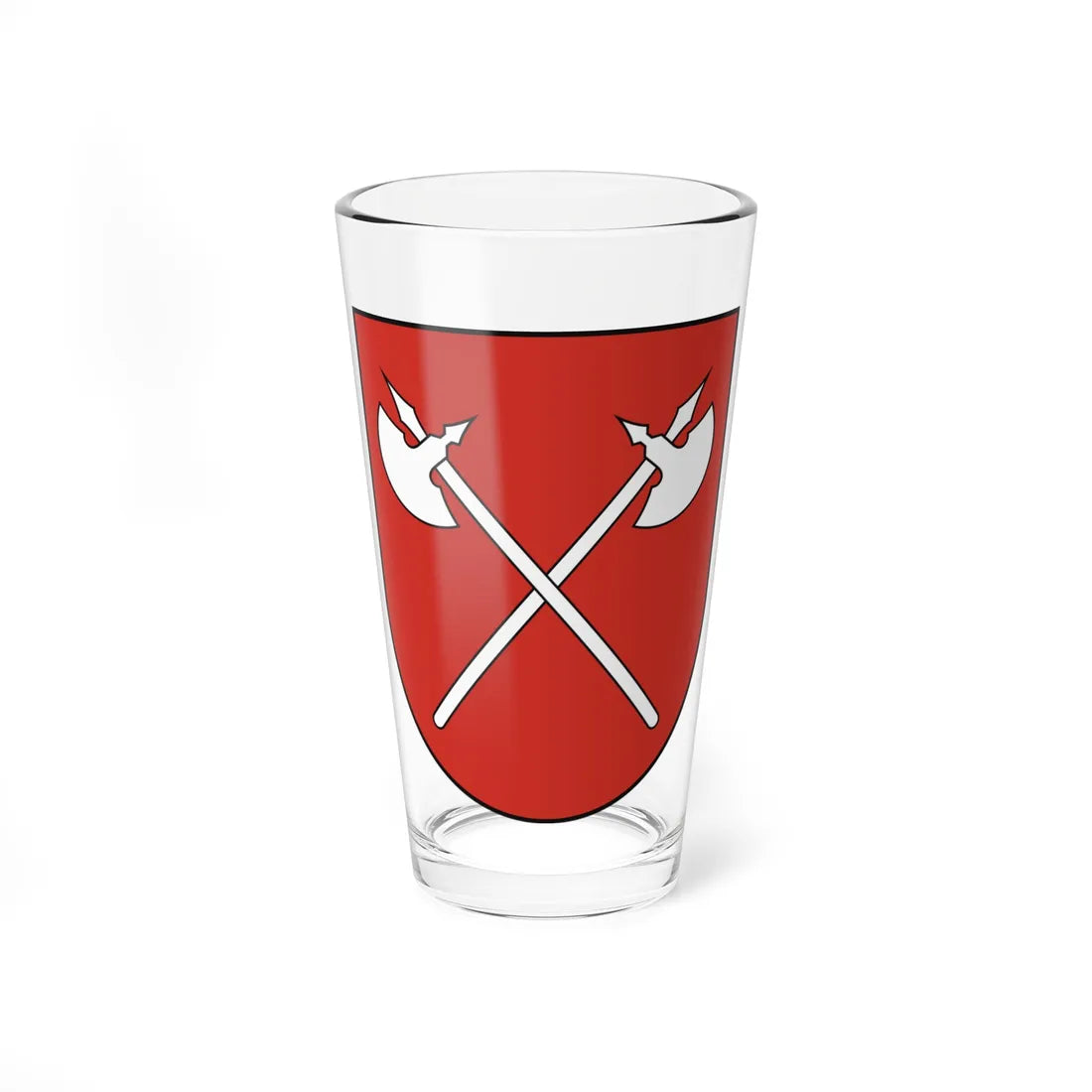 Coat of Arms of Strážske (Slovakia) (Coat of Arms) Pint Glass 16oz 16oz - Go Mug Yourself