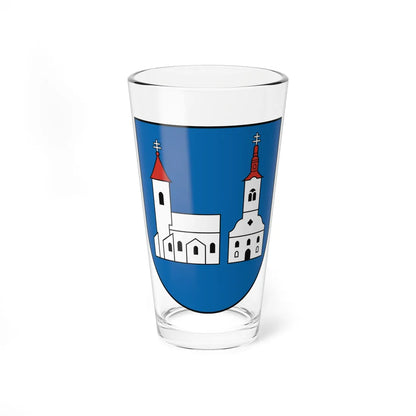 Coat of Arms of Sučany (Slovakia) (Coat of Arms) Pint Glass 16oz 16oz - Go Mug Yourself