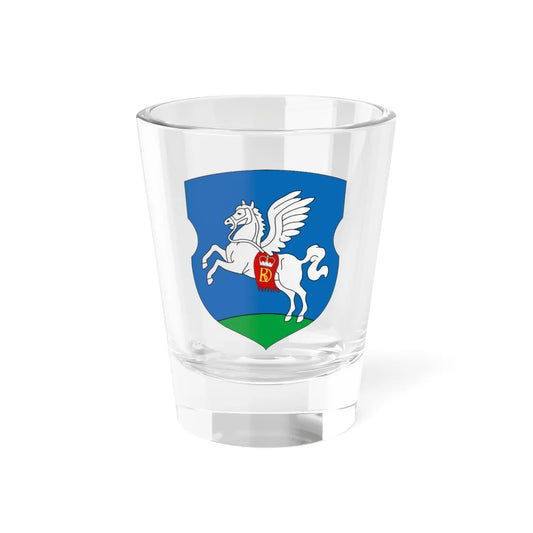 Coat of Arms of Słuck (Belarus) (Coat of Arms) Shot Glass 1.5oz 1.5oz - Go Mug Yourself