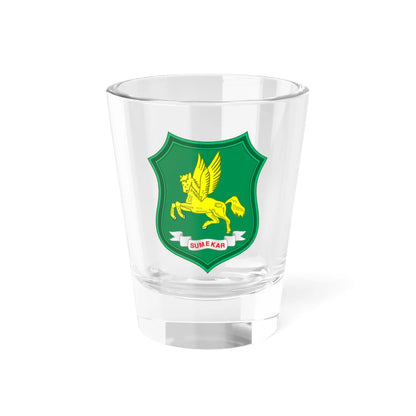 Coat of arms of Sumenep Regency (Indonesia) (Coat of Arms) Shot Glass 1.5oz 1.5oz - Go Mug Yourself