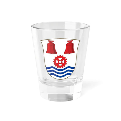 Coat of arms of Sundby-Hvorup (Denmark) (Coat of Arms) Shot Glass 1.5oz - Go Mug Yourself