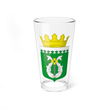 Coat of Arms of Suoyarvsky District (Russia) (Coat of Arms) Pint Glass 16oz 16oz - Go Mug Yourself