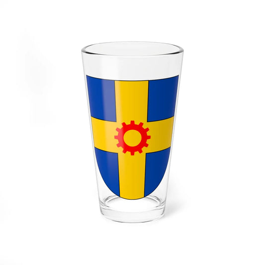 Coat of Arms of Sur San Jose de Las Lajas (Cuba) (Coat of Arms) Pint Glass 16oz 16oz - Go Mug Yourself